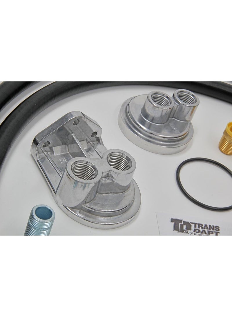 Trans-Dapt Performance Trans-Dapt Performance 1113 Oil Filter Relocation System  - Image 3
