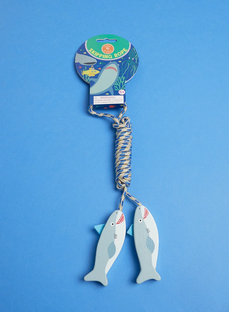 Floss & Rock Shark Skipping Rope