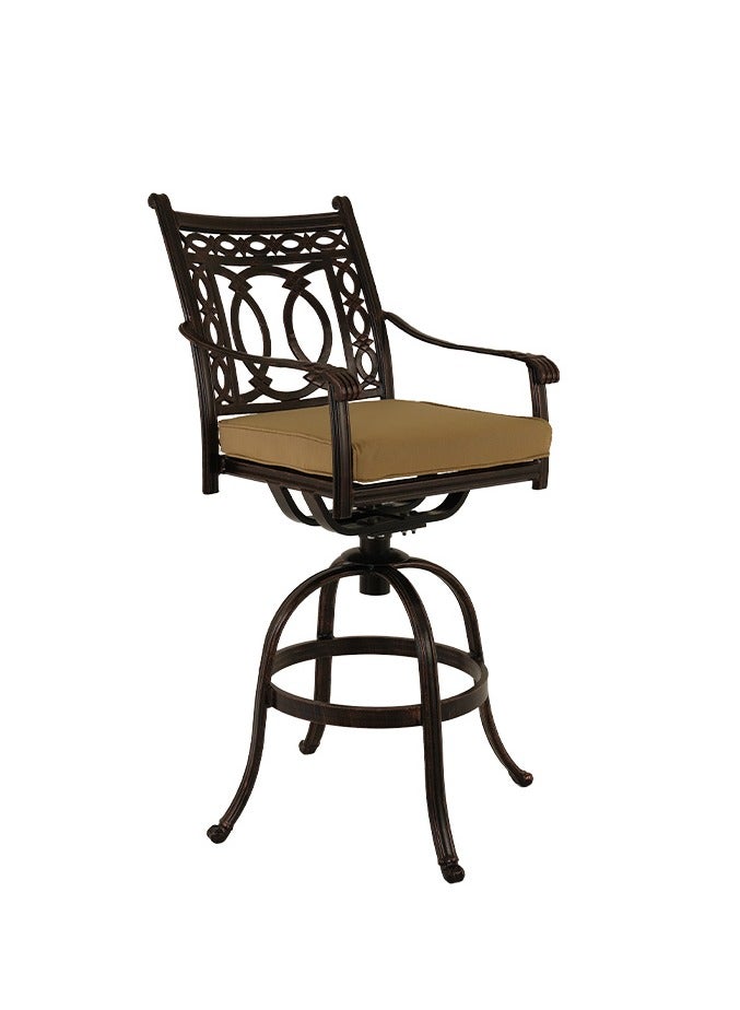 Schondor Furniture Philadelphia | Swivel Chair | Made in Aluminum Cast | Outdoor Furniture | Outdoor Dining | Patio | Garden | Backyard | Restaurants - Image 2