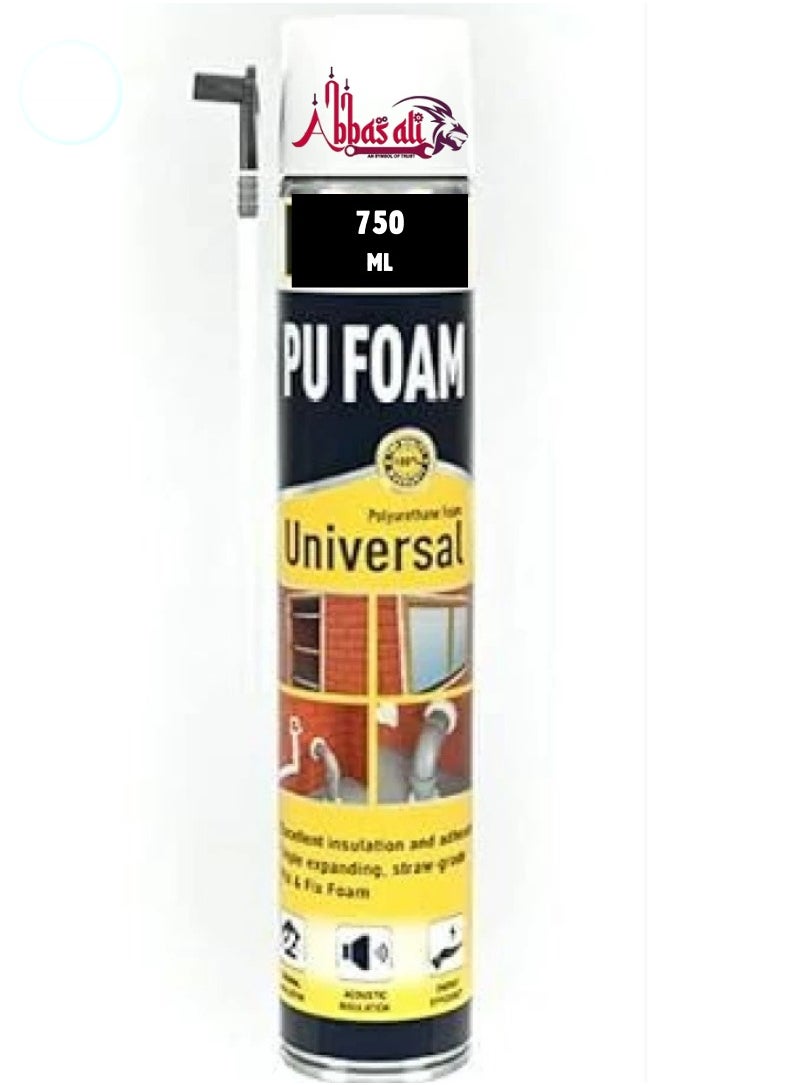 ABBASALI - Polyurethane Spray Foam, 750ml - Image 1