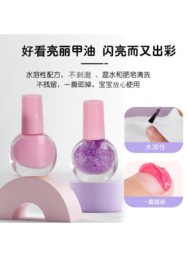 AM ANNA Kids Makeup Kit for Girls, Unicorn Makeup Set, Real Washable Make up Kit for Little Girl Princess Toddler Makeup for Kid Birthday Gifts Unicorn Toys for Girls - Image 2