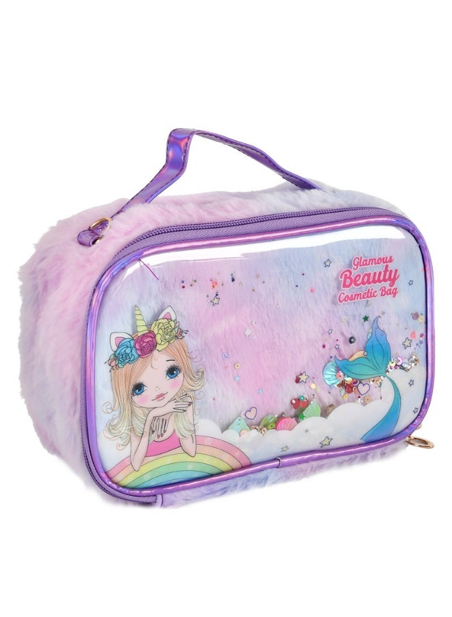 AM ANNA Kids Makeup Kit for Girls, Unicorn Makeup Set, Real Washable Make up Kit for Little Girl Princess Toddler Makeup for Kid Birthday Gifts Unicorn Toys for Girls - Image 5