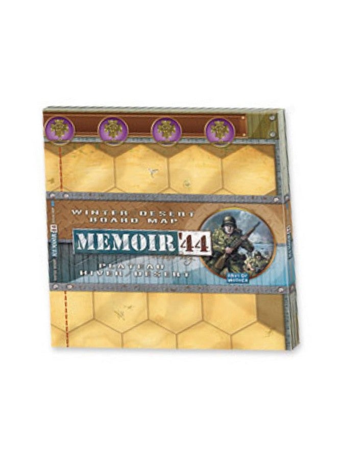 Days of Wonder Memoir '44 Winter-Desert Map EXPANSION - Expand Your Battlefield Horizons! Strategy Game for Kids & Adults, Ages 8+, 2 Players, 30-60 Minute Playtime, Made by Days of Wonder - Image 1