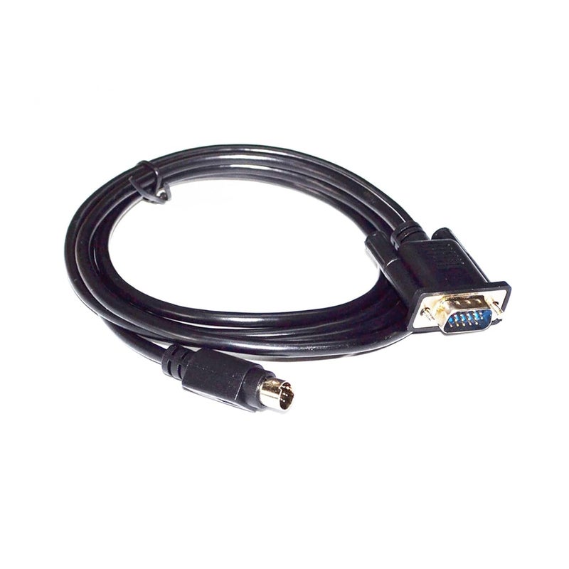 VGA 15 Pin Male to Mini DIN 8 Pin Video Adapter Cable 1 8m Black for TV Box Computer - Image 3