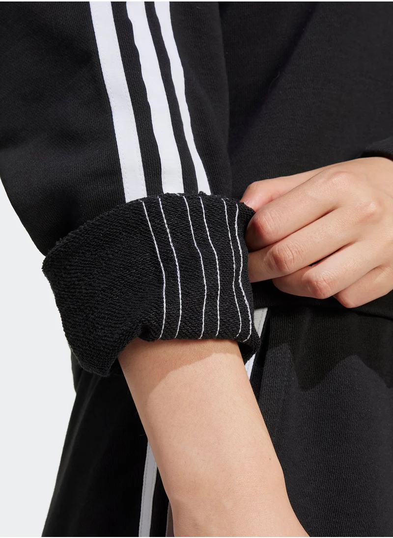 اديداس اوريجينالز Adicolor 3 Stripe Short Hoodie