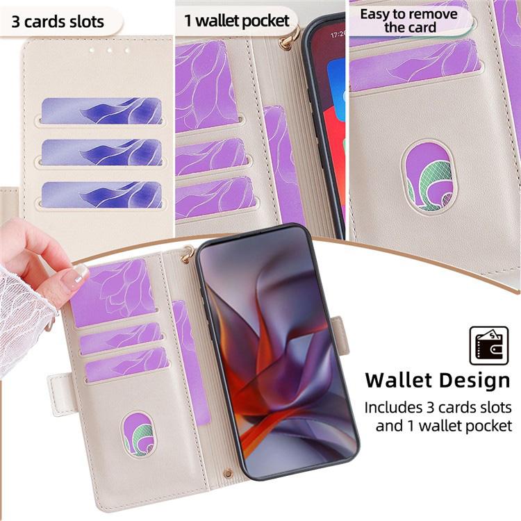 إيروريكس جراب هاتف جلدي بسلسلة كروس بودي لهاتف هواوي نوفا 14 ألترا 5G (أبيض) - Image 5