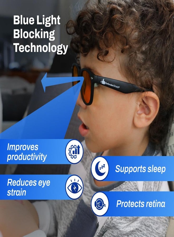 DefenderShield Kids Blue Light Blocking Gl for Computer, Mobile, Video Games, Gaming - 99% Blockage - Image 4