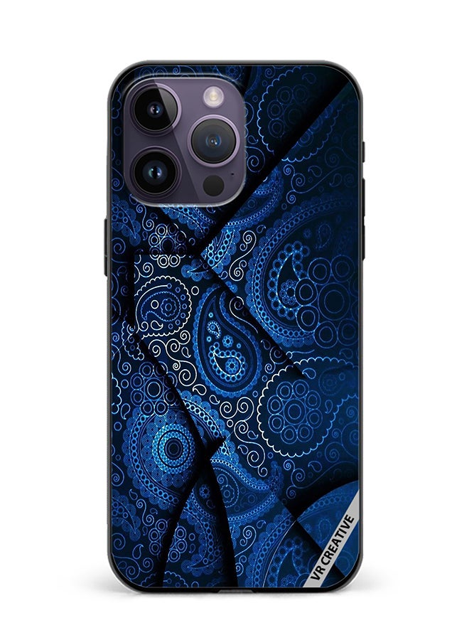 VR CREATIVE Protective Case Cover For Apple iPhone 15 Pro Max Mandala Design Multicolour - Image 1