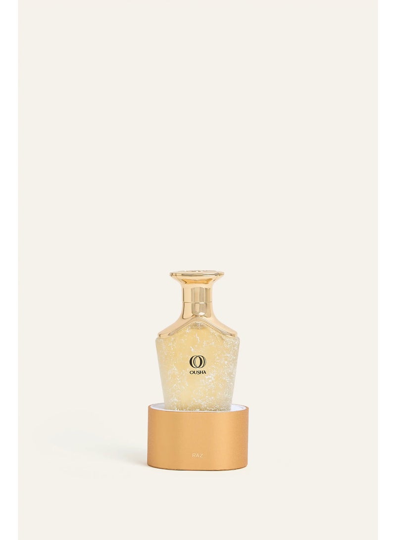 Ousha Raz Eau de Parfum 75ml Unisex – Oriental Leathery Fragrance with Ginger, Leather, Floral Notes, Patchouli & Labdanum - Image 2