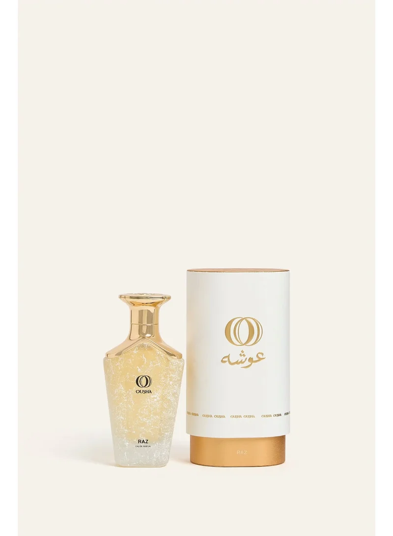 أوشا عطر أوشا راز أو دو بارفان 75 مل للجنسين – عطر شرقي جلدي بنفحات الزنجبيل والجلد والزهور والباتشولي واللابدانوم