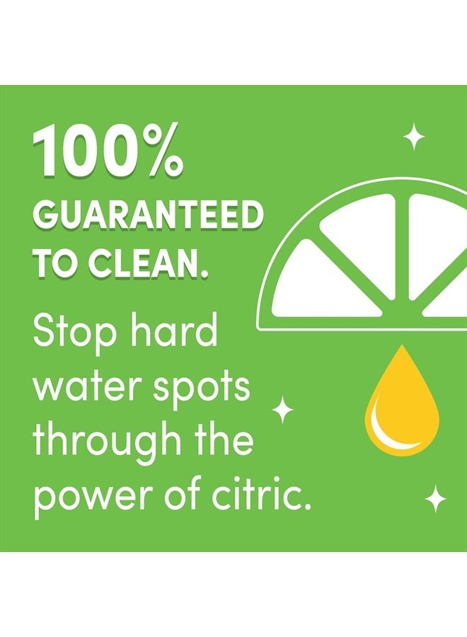 Lemi Shine Dish Detergent Booster, Hard Water Stain Remover, Multi-Use Citric Acid Cleaner (24 oz Container, 1 Bottle) - Image 3