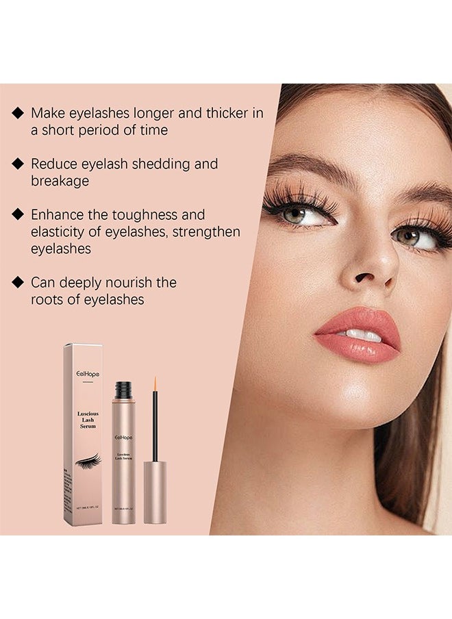 Eelhope - Eyelash Growth Serum, Conditioning Treatment for Longer Fuller Lashes, Natural Lash Enhancement, Hypoallergenic No Irritation Formula - Image 1