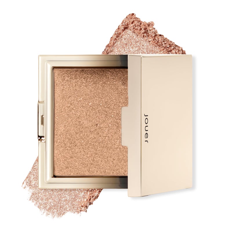 Jouer Powder Highlighter  Highlighter Powder for Face  Luminizer Makeup  Buildable Pigment  Talc Paraben Cruelty Free  Vegan  Skinny Dip