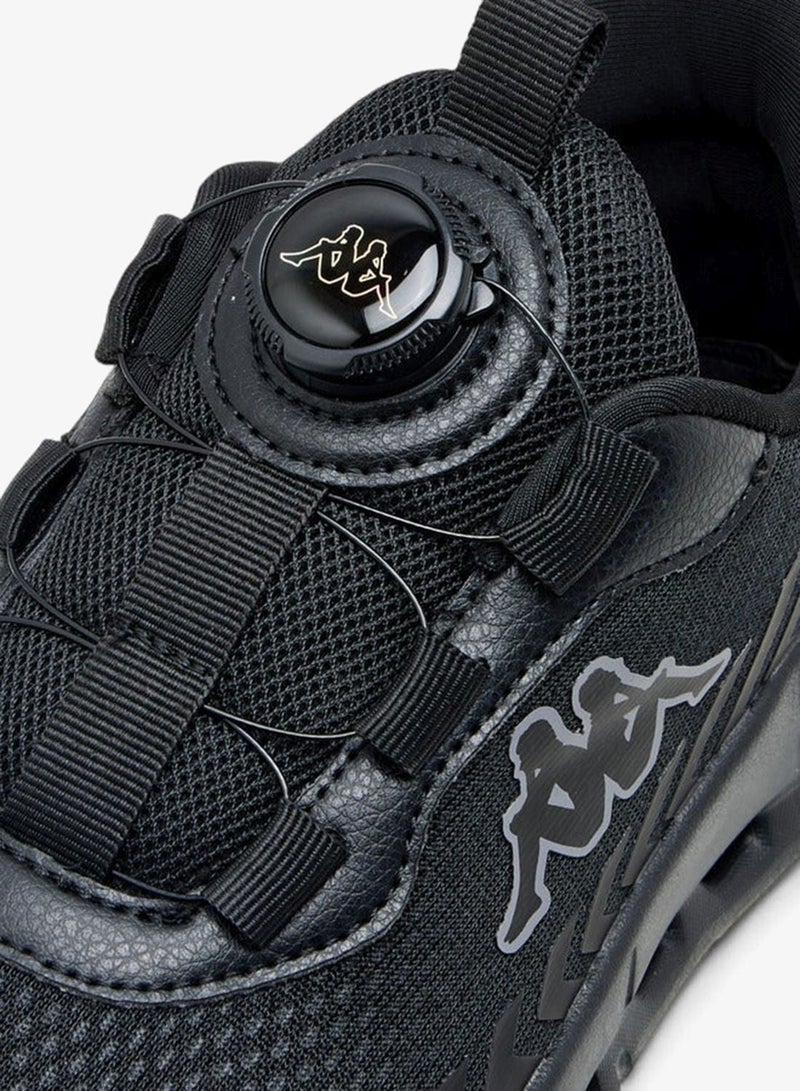 Kappa Boys' Logo Print Sports Shoes with Rotating Buckle Closure - Image 4