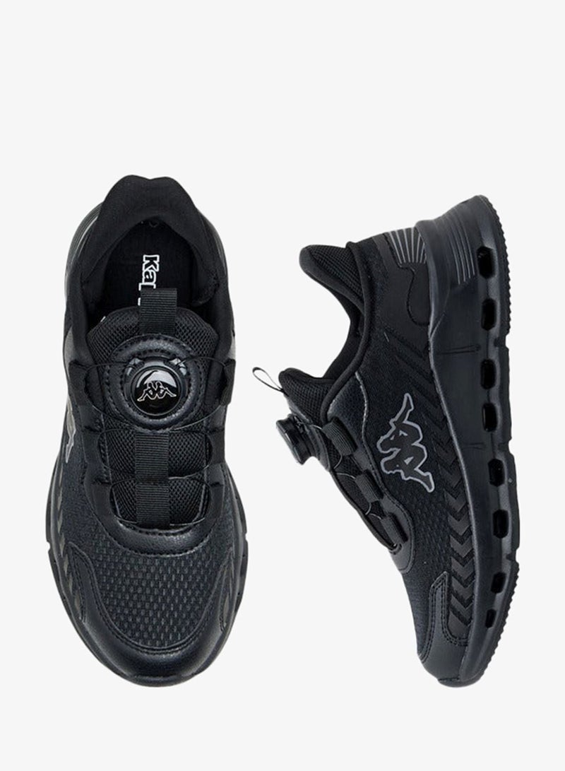 Kappa Boys' Logo Print Sports Shoes with Rotating Buckle Closure - Image 1