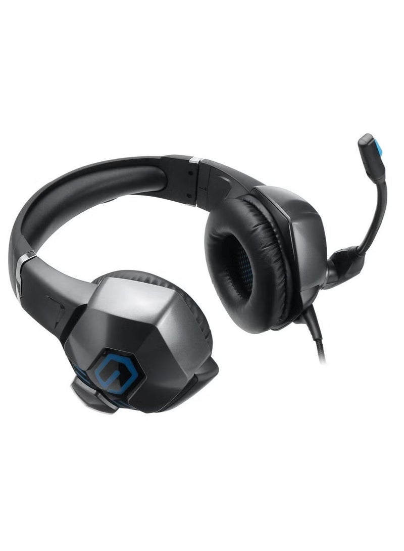Gravity A6 Professional Gaming Headset ‚Äì Excellent Audio Performance, High-Quality Adjustable Microphone, Comfortable Over-Ear Cushions, Noise-Canceling, Ideal for PC, PS4, Xbox, and Mobile Gaming - Image 2