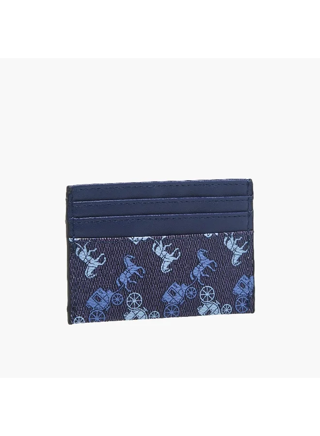 Sasha Sasha Carriage Print Card Holder