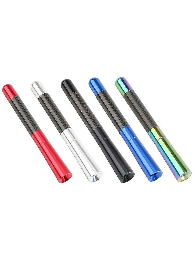 Red Carbon Fiber Car Antenna 12cm Short Radio Antenna Durable Stylish - Image 3