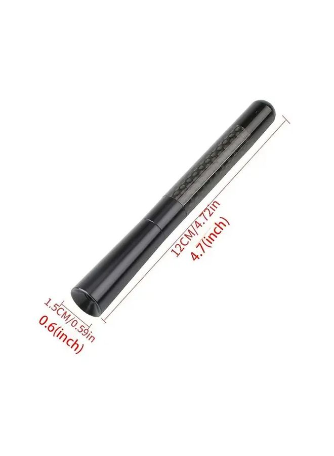 Red Carbon Fiber Car Antenna 12cm Short Radio Antenna Durable Stylish - Image 5