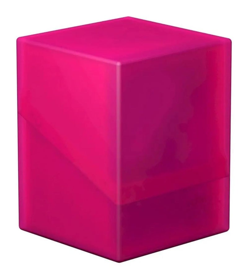 Ultimate Guard Boulder 100+ Classic, Deck Case for 100 Double-Sleeved TCG Cards, Rhodonite, Secure & Durable Storage for Trading Card Games, Soft-Touch Finish - Image 2