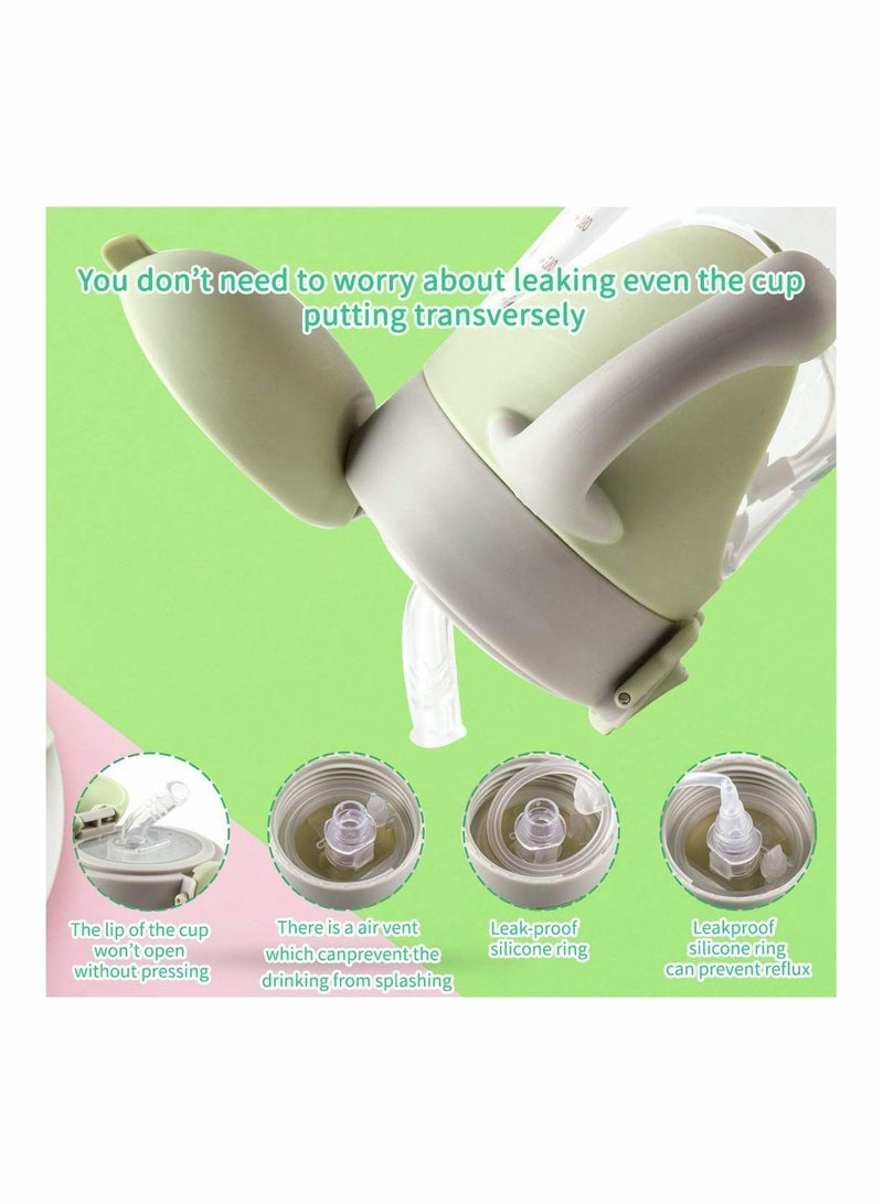 Y&D Sippy Cup Baby Spill Resistant Toddler with Handle 280ML - Image 5