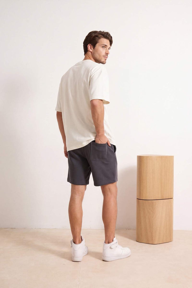 trendyol Smoked Regular Fit Piece Stitched Knitted Shorts & Bermuda Tmnss26Sr00020 - Image 4