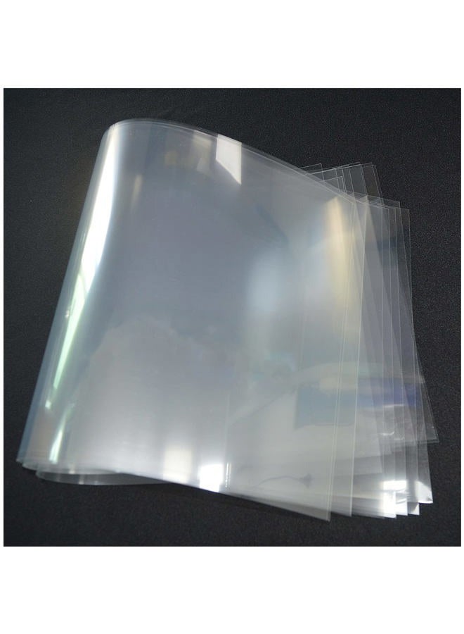 BANLTRE 10 Pack Blank Stencil Sheets 12" x 24" 6Mil/0.15mm Thick for Cricut, Plastic Sheets for Crafts Clear - Image 1