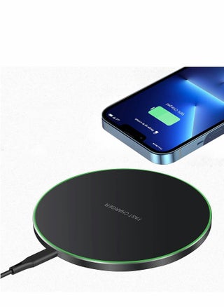 20W Max Fast Wireless Charging Pad Qi Certified for iPhone 13/12/SE/11/X Pro/2 15W Charge Mats Samsung S22/S21/S20/Note 20/10 Galaxy Buds/Buds+ (20W-Black) - pzsku/ZD7270EC8FCBC9AE4B75CZ/45/_/1664004765/15d48ccf-dd59-49aa-836b-cc0ad27c9309