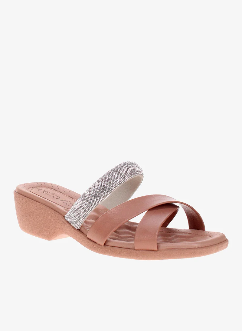 Beira Rio Beira Rio Women’s Flat Summer Footwear – Lightweight Slip-On Comfort with Stylish Casual Design