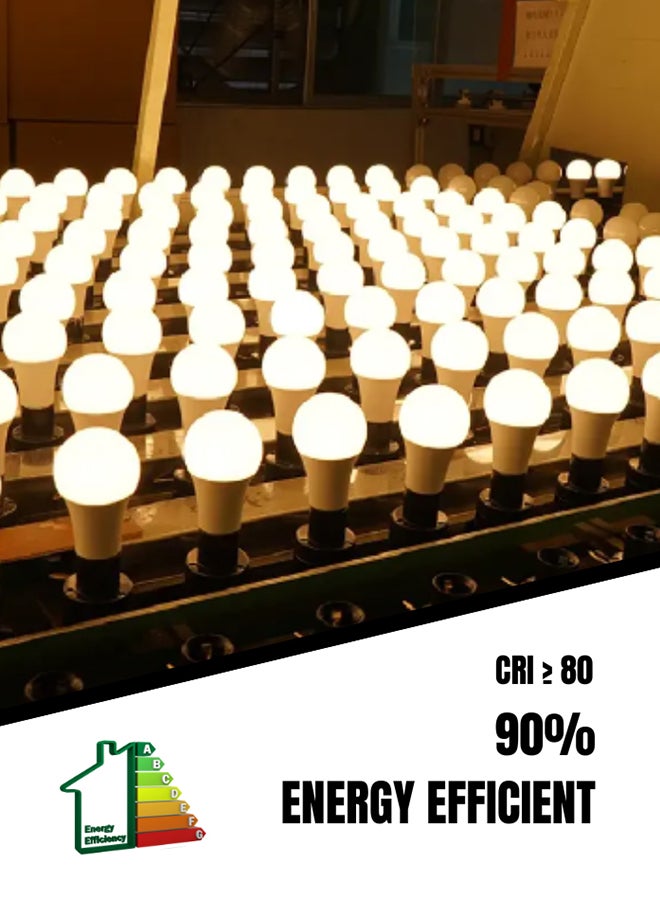 Max LED Bulb 9W E27 – Warm White 850lm Energy Saving SMD Lamp | Wide Beam Angle for Home & Office  - Image 5