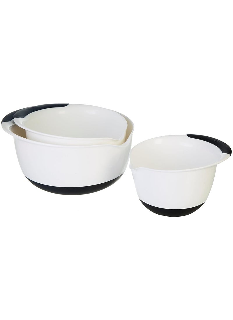 OXO OXO 3 Piece Mixing Bowl Set Plastic Asst 3 EA  - Image 2