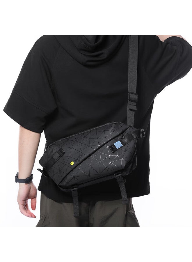 Slazenger Trendy Brand Upgraded New Men's Crossbody Bag, Shoulder Bag, Large Capacity Messenger Bag, Cycling Functional Chest Pack, New Year Gift - Image 2