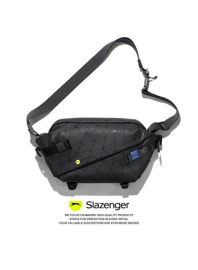 Slazenger Trendy Brand Upgraded New Men's Crossbody Bag, Shoulder Bag, Large Capacity Messenger Bag, Cycling Functional Chest Pack, New Year Gift - Image 1