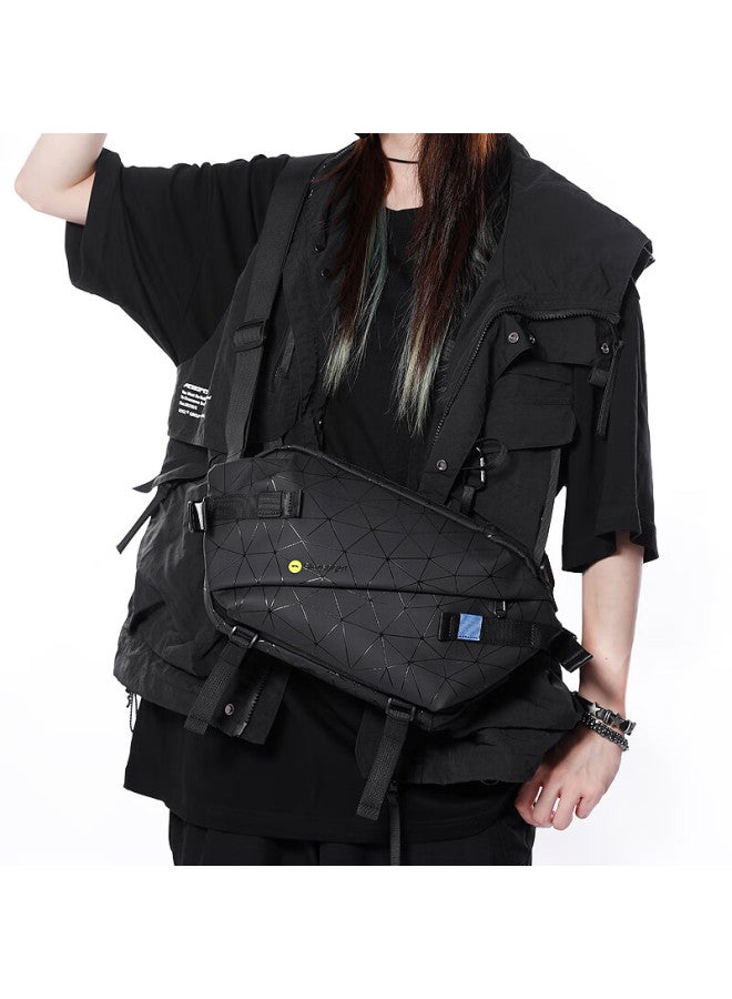 Slazenger Trendy Brand Upgraded New Men's Crossbody Bag, Shoulder Bag, Large Capacity Messenger Bag, Cycling Functional Chest Pack, New Year Gift - Image 3