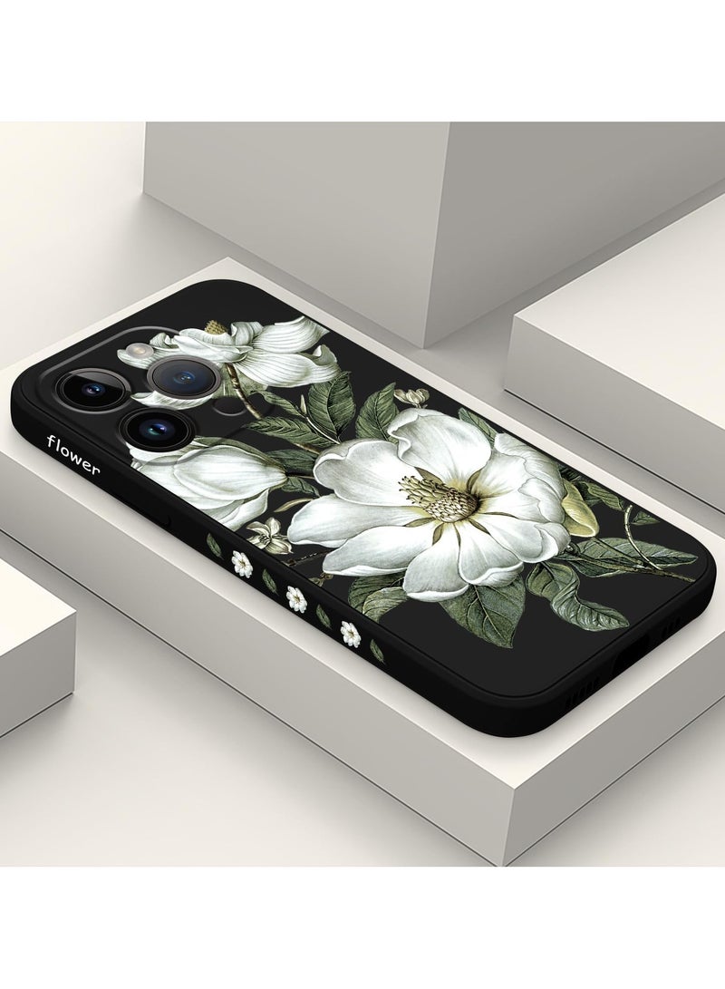for iPhone 16 Pro Max Case Anti Scratch Microfiber Lining Phone Cover Silicone Ultra Slim Case for iPhone 16 Pro Max 6.9 inch-Cotton Black - Image 3