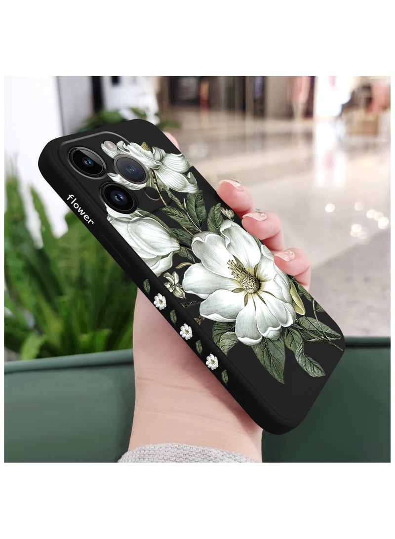 for iPhone 16 Pro Max Case Anti Scratch Microfiber Lining Phone Cover Silicone Ultra Slim Case for iPhone 16 Pro Max 6.9 inch-Cotton Black - Image 4