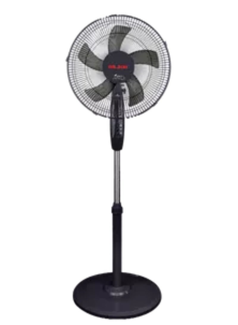 PALSON 16-inch Pedestal Fan with Remote Control, 3 Blades, 60 Watts, 3 Air Speed ​​Settings, 60-Minute Timer Model 40066