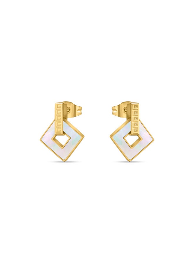 Guy Laroche Coralie Gold Earring for Women  - Image 3