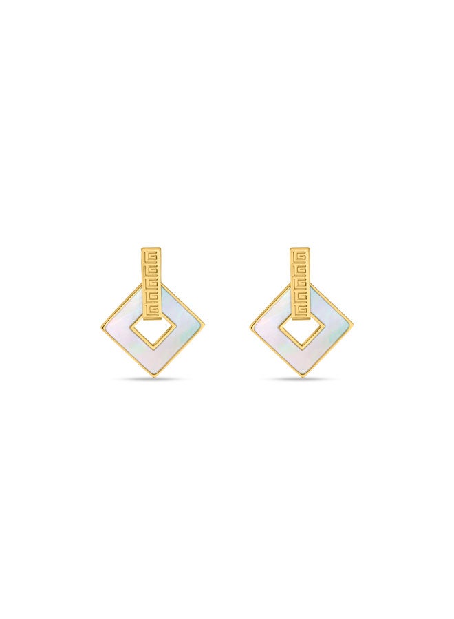 Guy Laroche Coralie Gold Earring for Women  - Image 1