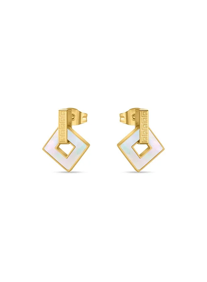 Guy Laroche Coralie Gold Earring for Women