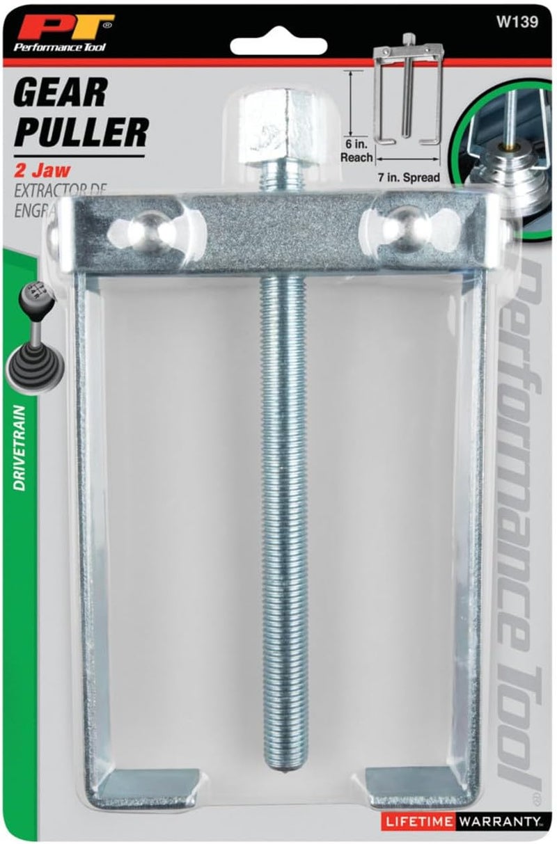 Performance Tool W139 2-Jaw Gear Puller, 6-Inch Reach, 7-Inch Spread - Image 2