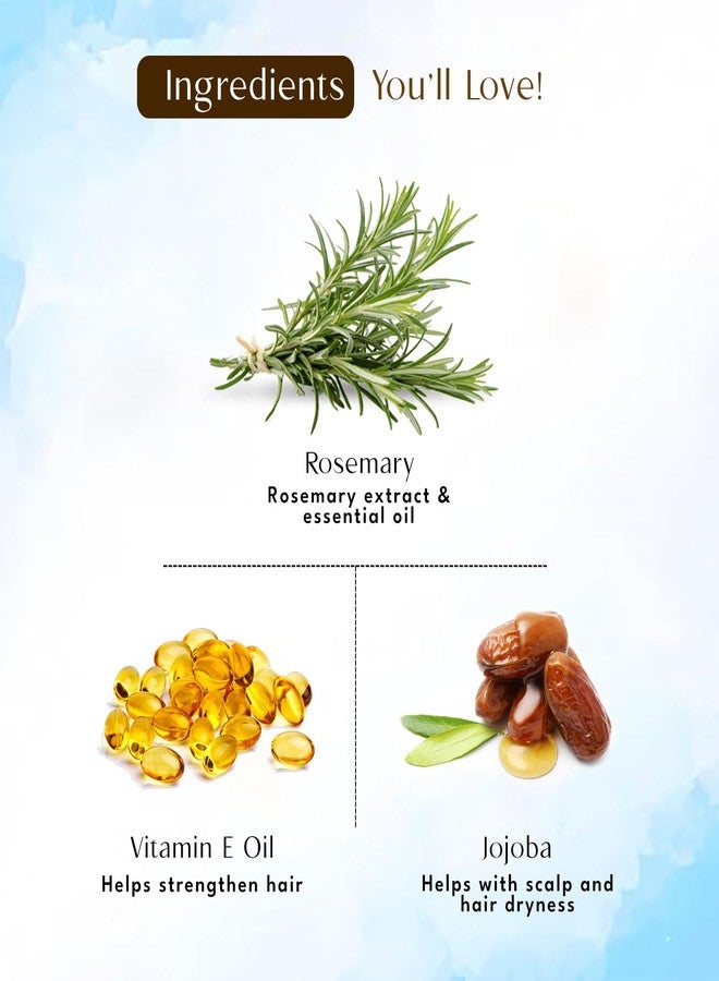 Blend It Raw Apothecary زيت إكليل الجبل الخام من بلند إت لنمو الشعر | زيت إكليل الجبل مخفف | للاستخدام المباشر، 200 مل - Image 4
