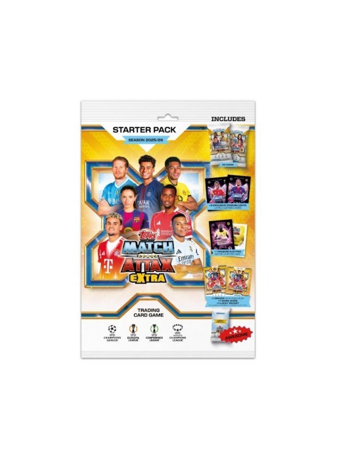 Topps UCC Match Attax Extra 2026 Starter Pack - Image 1