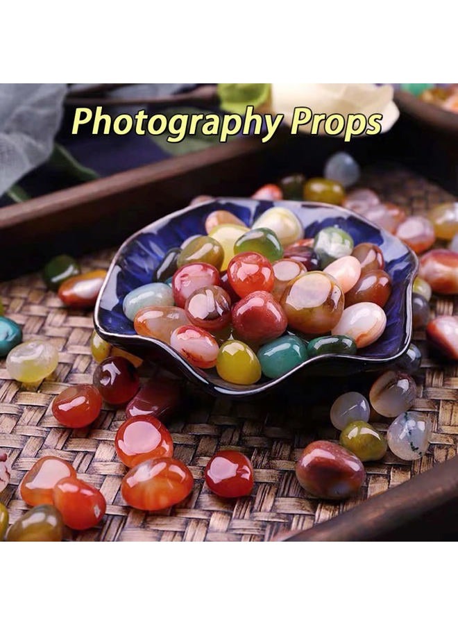 KINGOU Replacement Mancala Stones Mixed Colored Pebbles/Beads/Gems for Games - Image 5