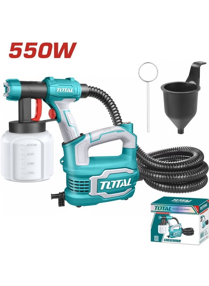 توتال مسدس رش دوكو 500 وات علبه معدن - TT5006-2 - Total