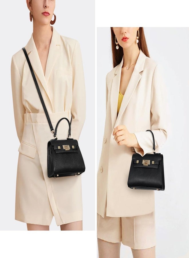 YFGBCX Mini Satchel Bag Top Handle Purse for Women Small Crossbody Bag Handbag Designer Purse with Detachable Strap - Image 2