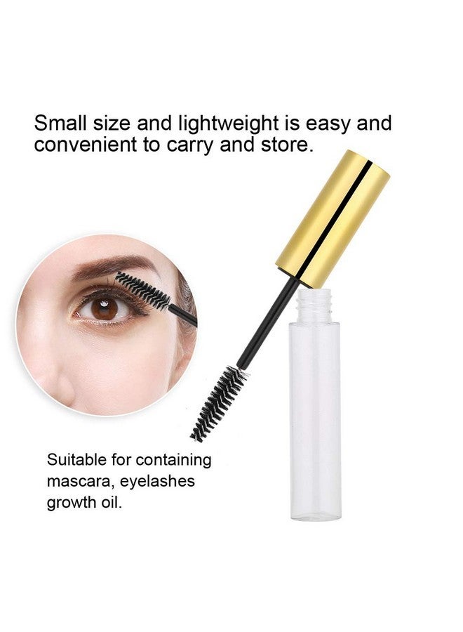 TMISHION 5 Colors 10ml Empty Mascara Tube with Eyelash Wand, Portable Refillable DIY Container Mascara Brush for Home and Travel - Image 5