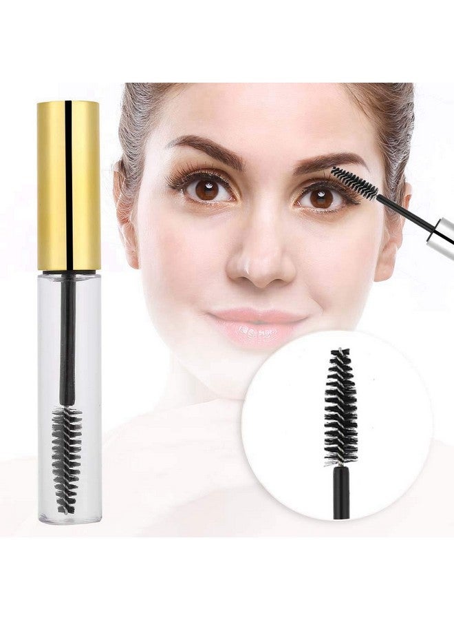 TMISHION 5 Colors 10ml Empty Mascara Tube with Eyelash Wand, Portable Refillable DIY Container Mascara Brush for Home and Travel - Image 4