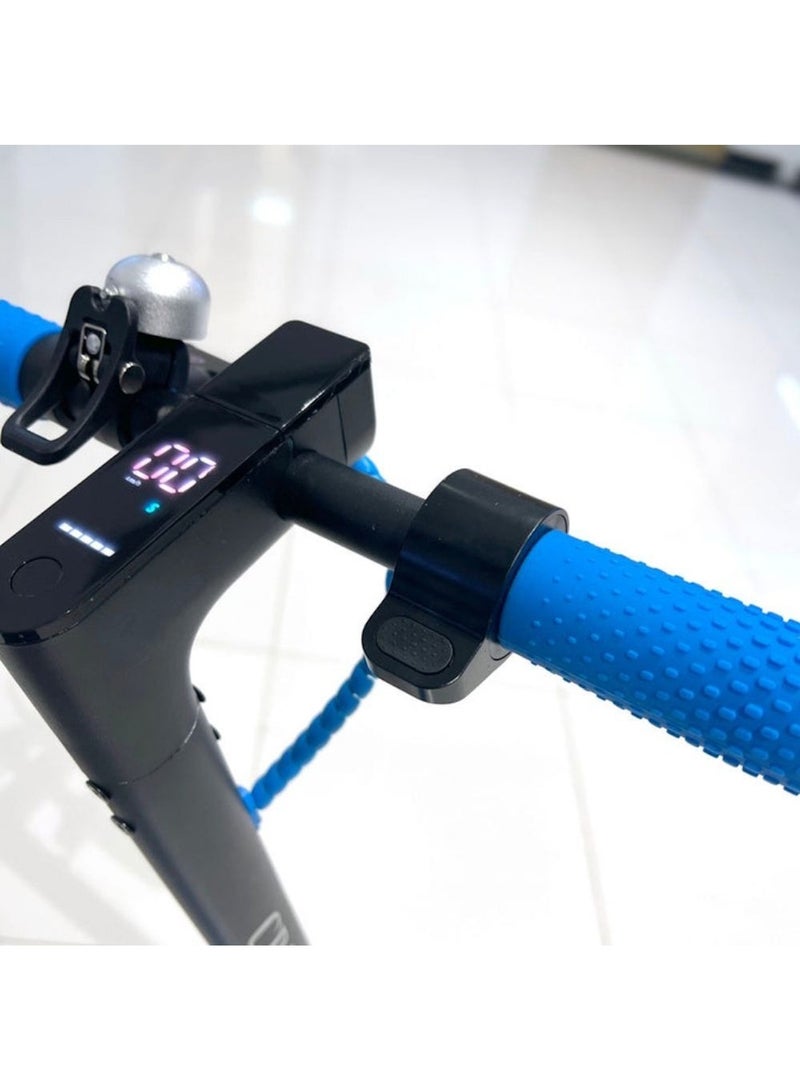 وينر سكاي سكوتر كهربائي - محرك 250 واط، بطارية 36 فولت 4.4 أمبير/ساعة، إطارات قابلة للنفخ، تصميم قابل للطي (أزرق) - Image 3