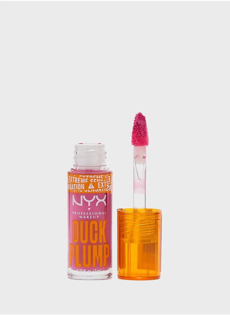 نيكس مكياج المحترفين Duck Plump Lip Plumping Lacquer Bubblegum Bae